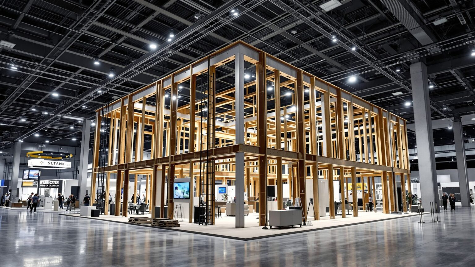 Object Show Construction Construction And Architecture - Trade Show Streets