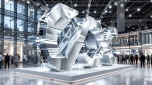 Giant 3D Logos for Trade Show Booths: Design Ideas That Stop Foot Traffic