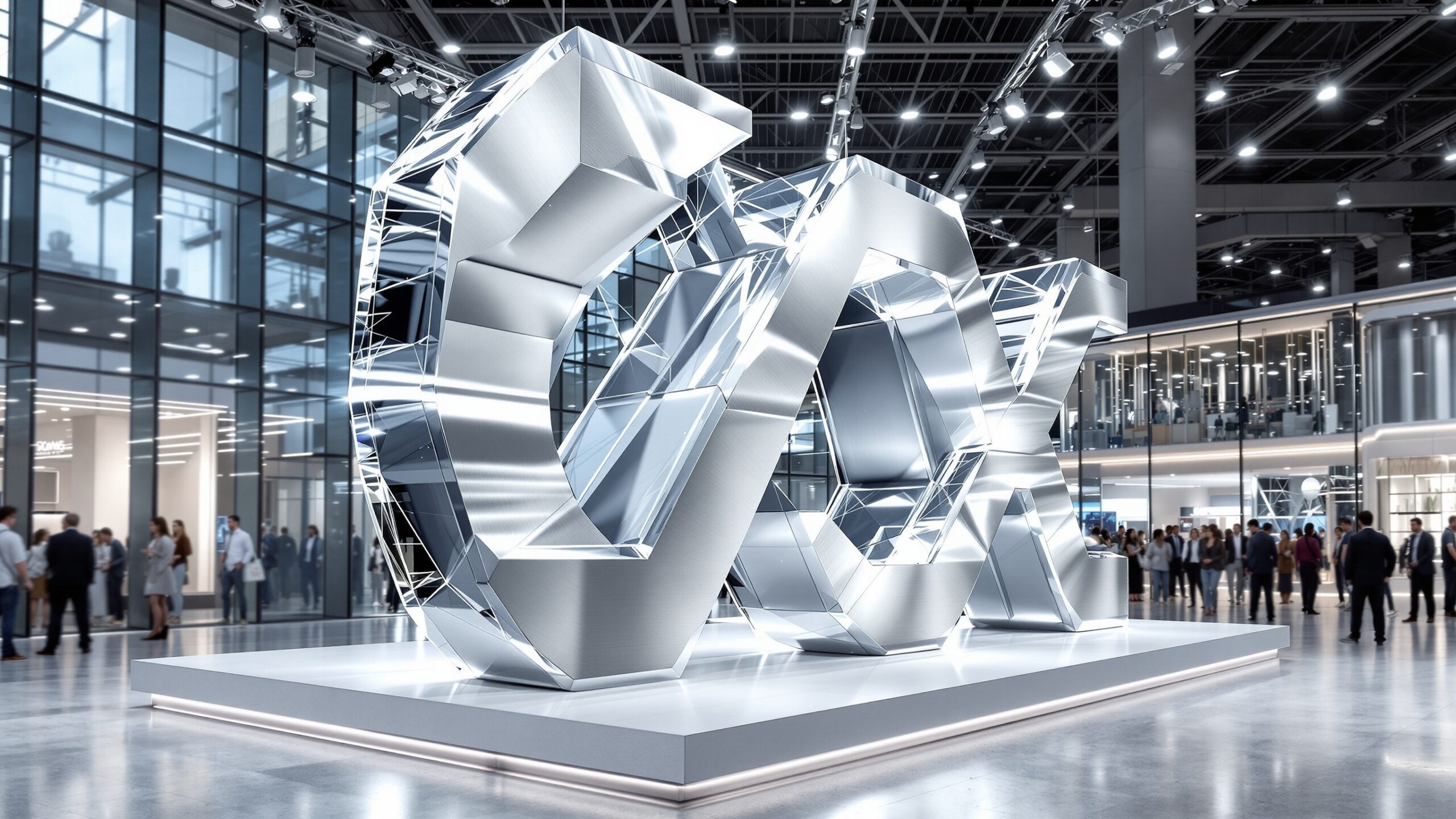 Giant 3D Logos for Trade Show Booths: Design Ideas That Stop Foot Traffic